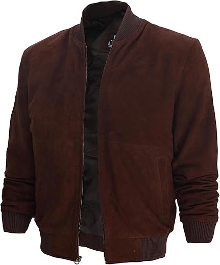 Domnite Men’s Full Grain Leather Jacket – Authentic B2 Bomber Flight Style for the Fearless Adventurer